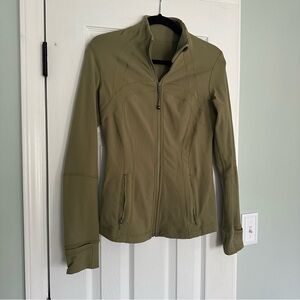 Lululemon Green Align Jacket, sz 8